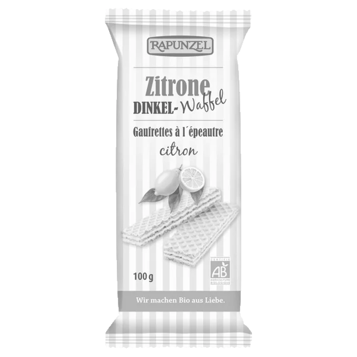 Rapunzel Oplatky špaldové citronové 100 g BIO